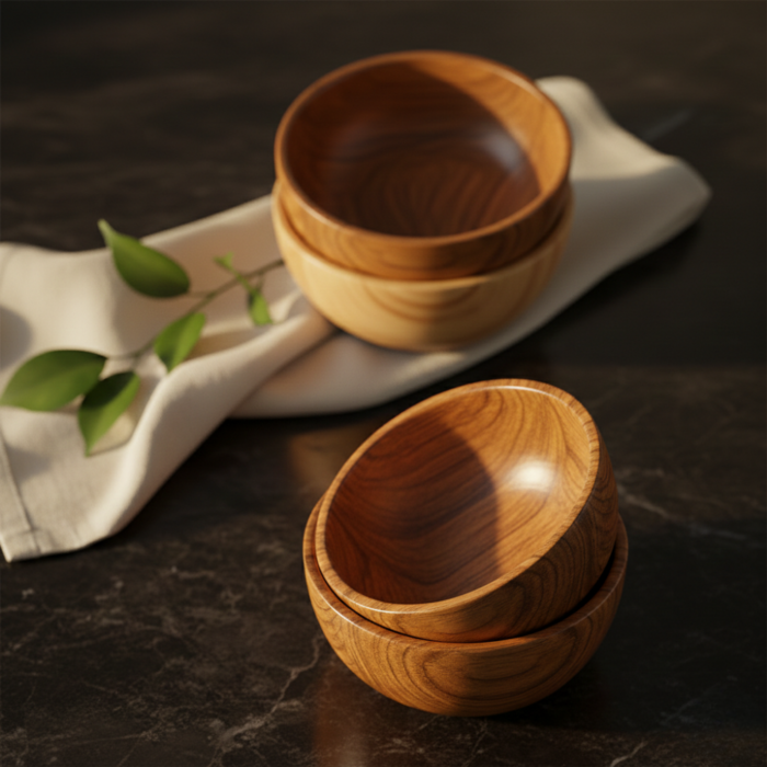 Handcrafted Wooden Bowls