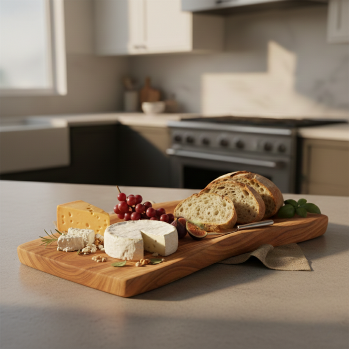 Handcrafted Wooden Serving Platter