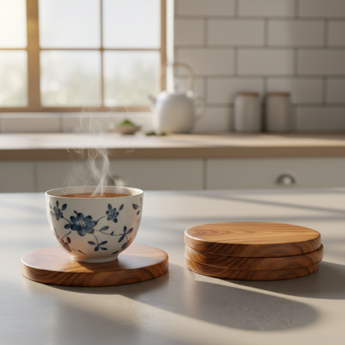 Handcrafted Wooden Coaster