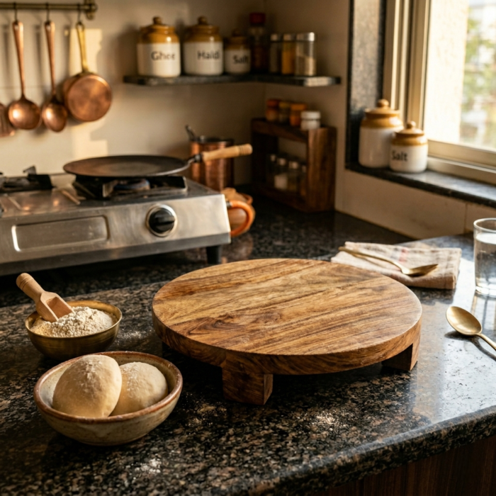 Handcrafted Wooden Rolling Board