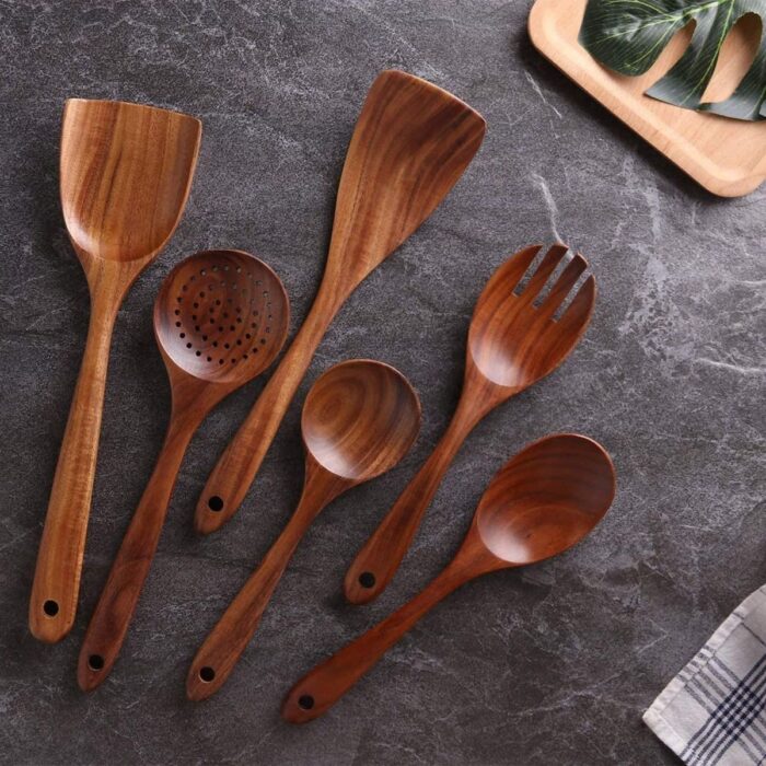 Handcrafted Wooden Spoon Set